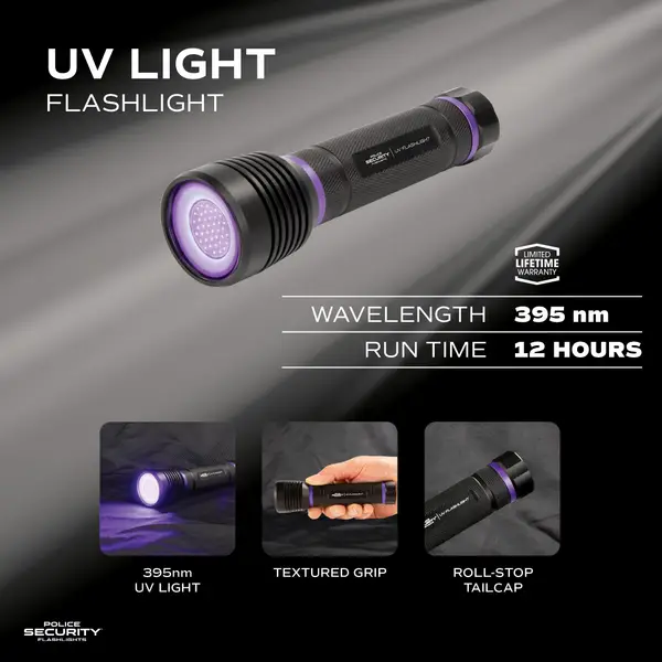 Police Security UV Light - 98734 | Blain's Farm & Fleet