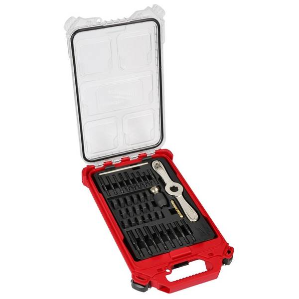 Photo of 38-Piece Metric Tap and Die PACKOUT Set with HEX-LOK 2-in-1 Handle