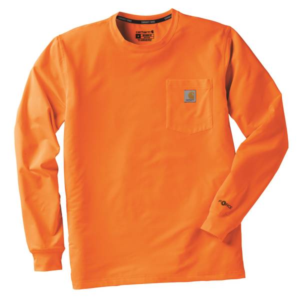 Carhartt Men's Force Relaxed Color Enhanced Long Sleeve T-Shirt