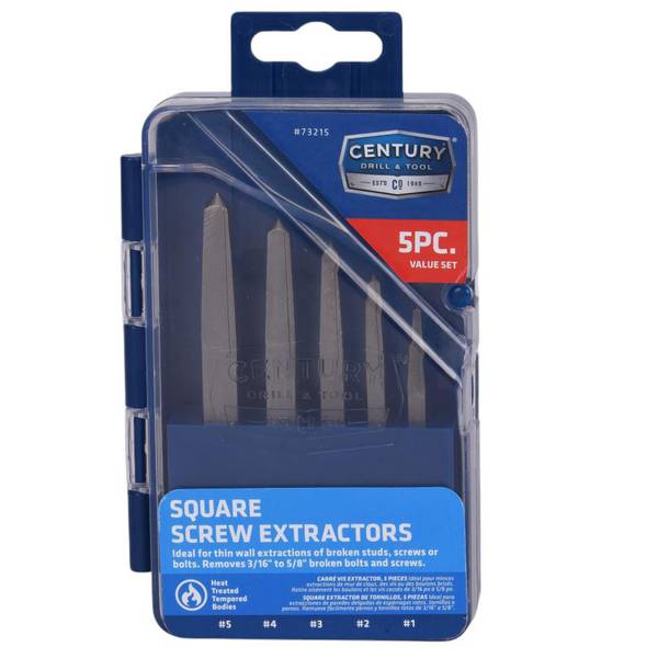 Photo of 5-Piece Square Screw Extractor Set