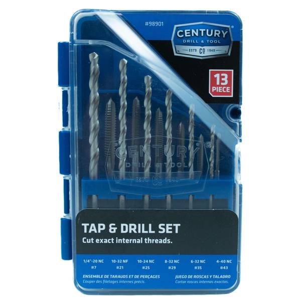 Photo of 13 Piece Tap Drill Set