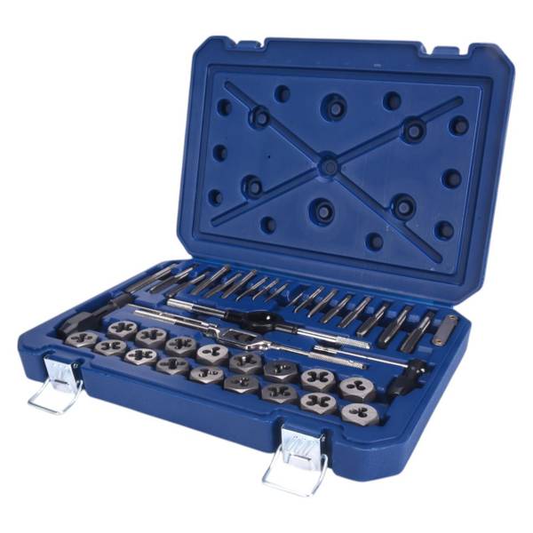 Photo of 40-Piece Metric Tap/Die Set