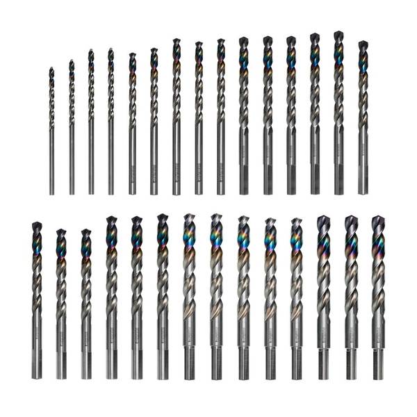 Photo of Metal Demon Drill Bits Set for Mild, Hardened and Stainless Steels 29 Piece