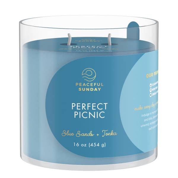 Photo of 16 oz Peaceful Sunday Candle