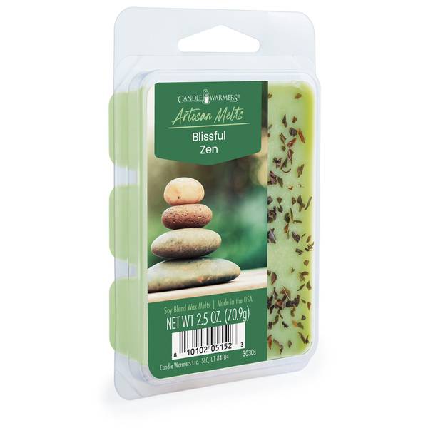 Photo of 2.5 oz Blissful Zen Artisan Wax Melt