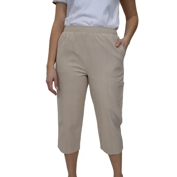 Emily Daniels Women's Pull-On Solid Capri - 002906M01S02-272-L