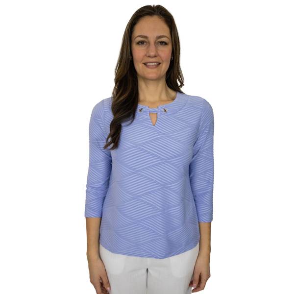 Photo of Women's 3/4 Sleeve Split Neckline Top