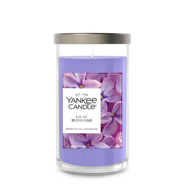Photo of 13 oz Lilac Blossoms Pillar Candle
