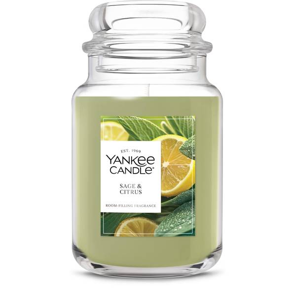 Photo of 22 oz Sage Citrus Apothecary Candle