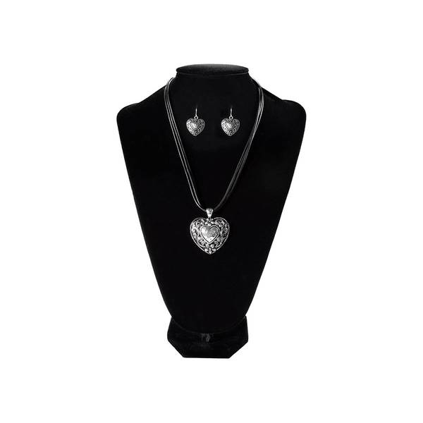 Photo of Heart Concho Set, Silver