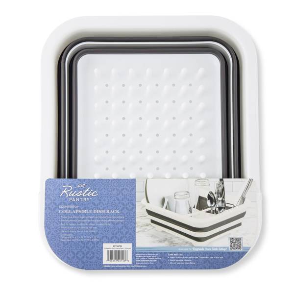 Photo of Collapsible Dish Drying Rack - Charcoal