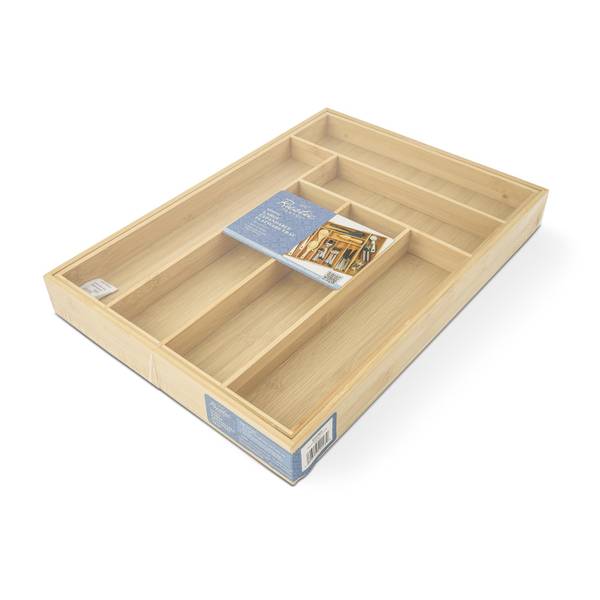 Photo of Large Expandable Flatware Tray