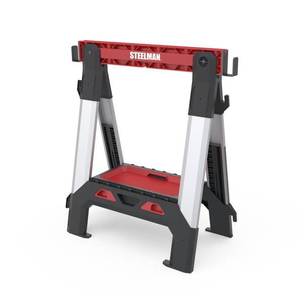 Photo of 31" Adjustable Height Multi-Function Sawhorse