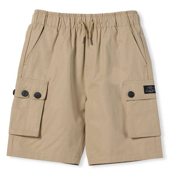 Photo of Boys Pull-On Tech Military Cargo Shorts