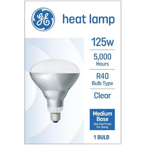 Photo of BR40 Clear Heat Lamp