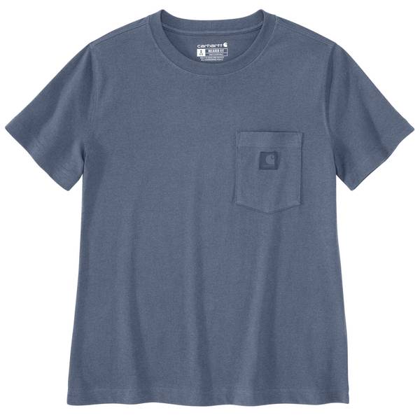 Carhartt Women's Irvine Relaxed T-Shirt | Approaching Storm Heather | M