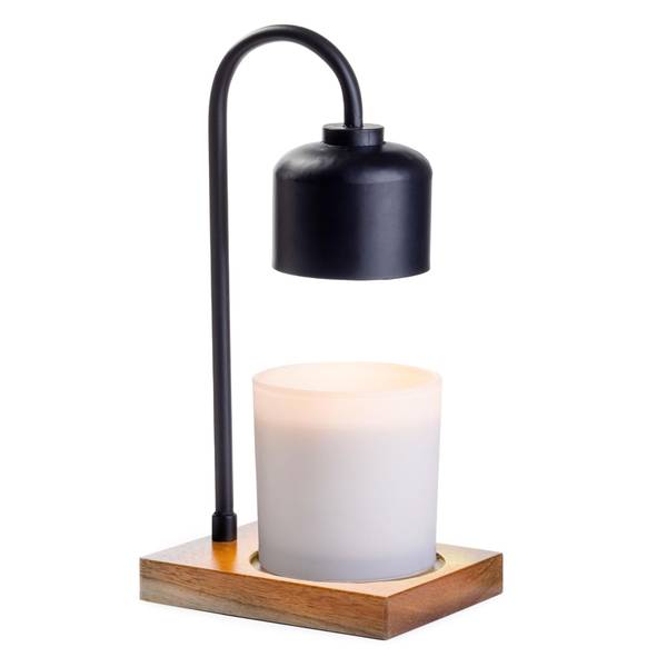 Photo of Black Arched Candle Warmer Lamp