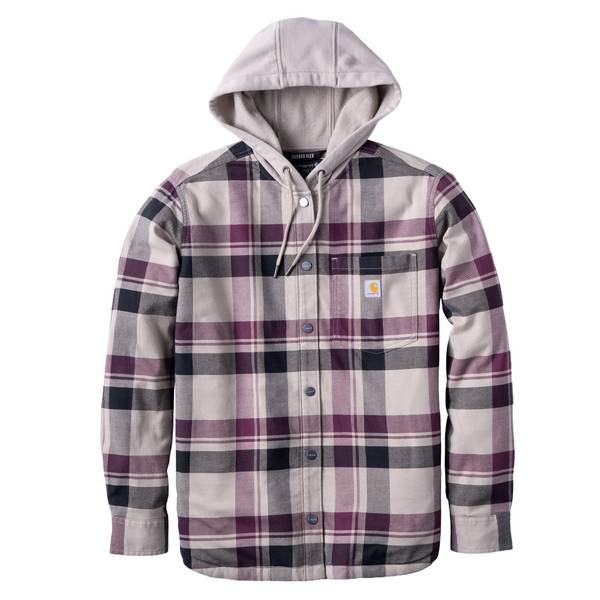 Carhartt Women's Hamilton Plaid Shirt Jac | Deep Cherrywood | Small
