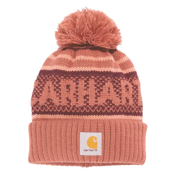 Carhartt Women's Cuffed Beanie | Dark Rose Tint