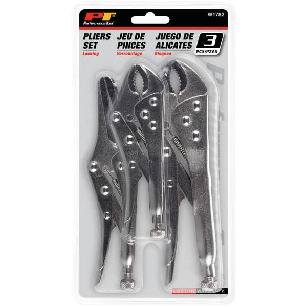 Photo of 3 pc. Locking Pliers Set