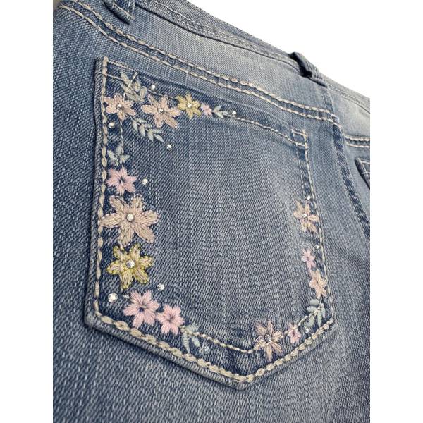 Squeeze Girl's Pocket Embroidery Flare Jeans - 18369SQS26-4