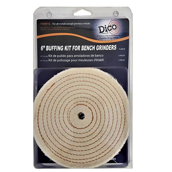 Photo of 6" Bench Grinder Buffing Kit