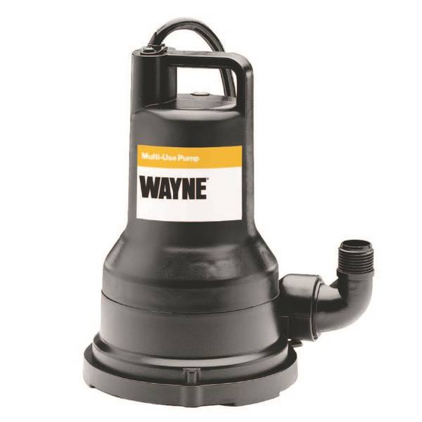 Photo of 1/3 HP Reinforced Thermoplastic Submersible Multi-Use Pump