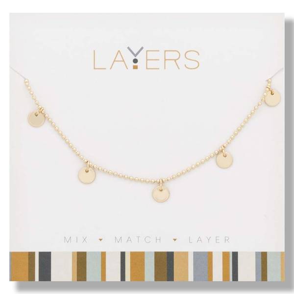 Photo of Flat Disc Necklace