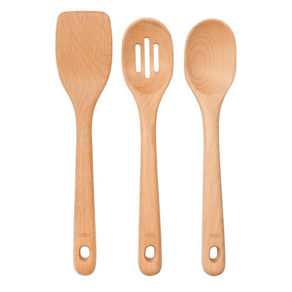 Photo of 3-Piece SoftWorks Wooden Utensil Set