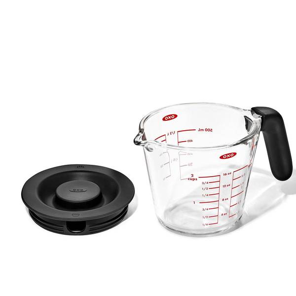 Photo of 2-Cup SoftWorks Glass Measuring Cup with Lid