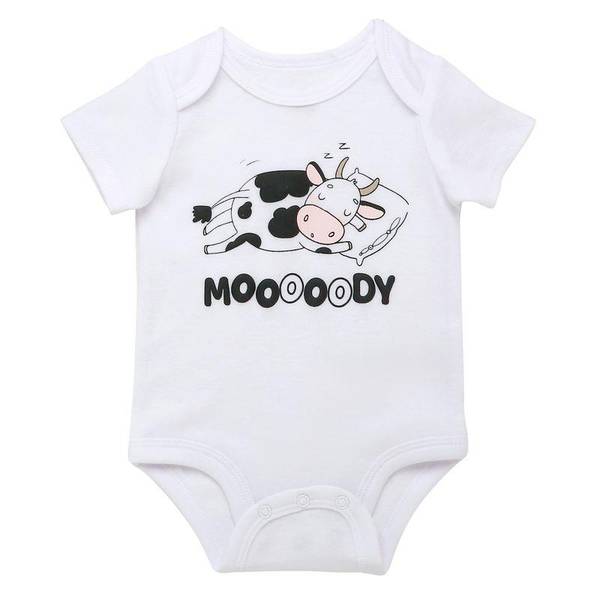Photo of Infant's "Mooooody" Bodysuit