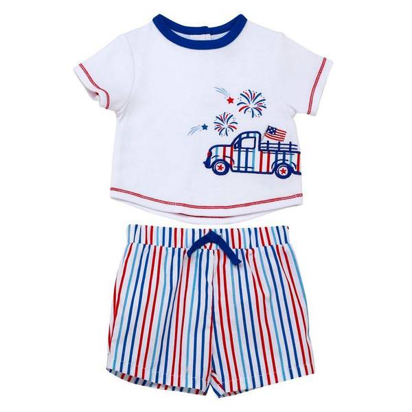 Photo of Infant Boy's Americana Short Set