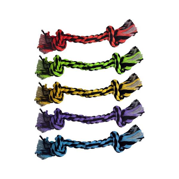 Photo of Nuts For Knots 2-Knot Rope Dog Toy Assortment