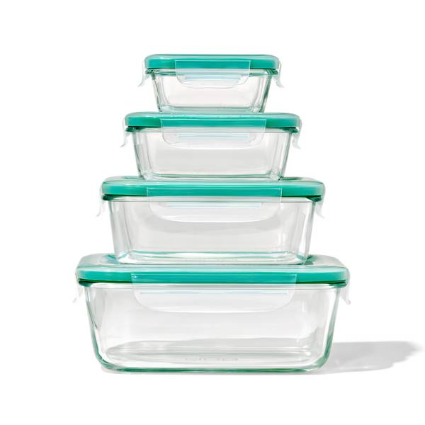 Photo of 8-Piece SoftWorks Smart Seal Glass Rectangle Set