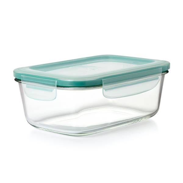 Photo of Soft Works Smart Seal 8-Cup Rectangle Glass Container