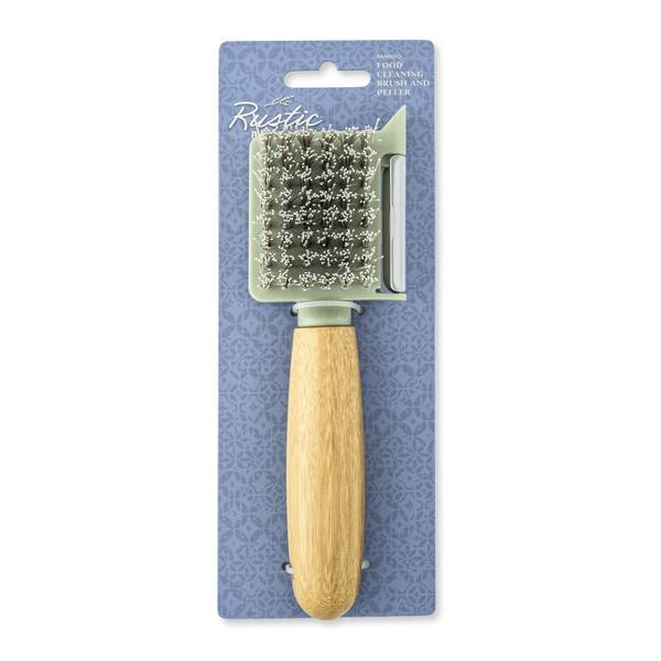 Photo of Food Cleaning Brush with Peeler