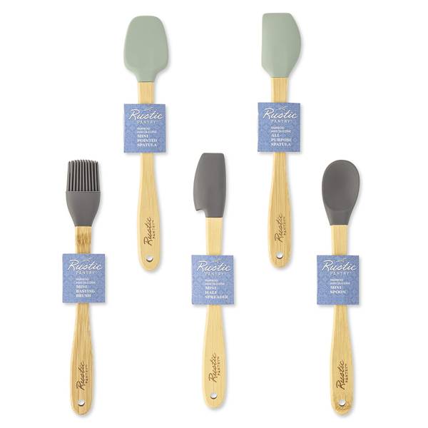 Photo of Bamboo and Silicone Assdorted Mini Utensils