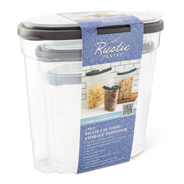 Photo of 6-piece Multi-Use Food Storage Dispenser