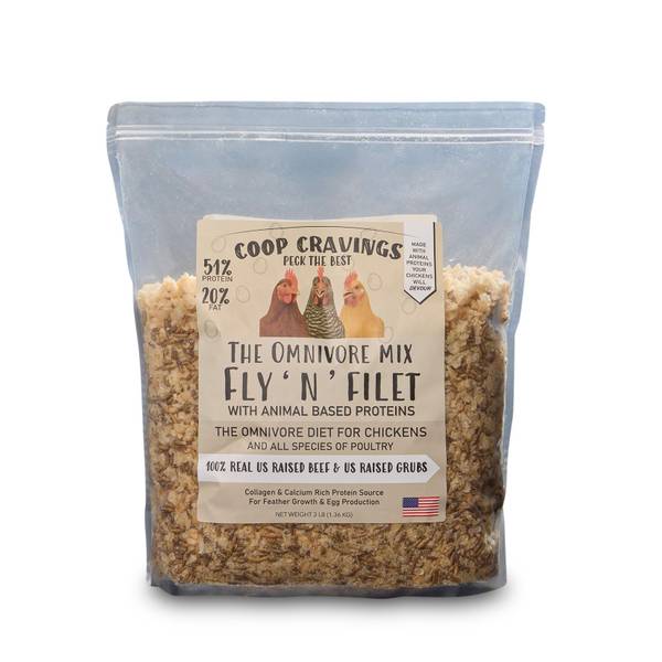 Photo of 3 lb Omnivore Mix Fly 'N" Filet