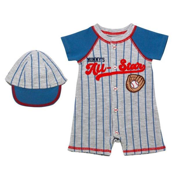 Photo of Infant Boy's Mommy's All-Star Romper Set