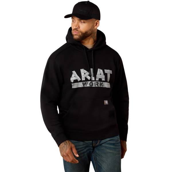Photo of Men's Rebar Lightweight Duct Logo Hoodie