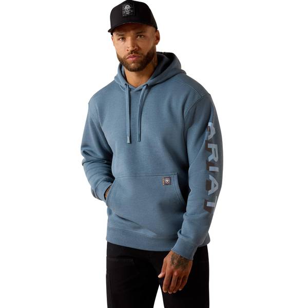 Photo of Men's Rebar Lightweight Logo Hoodie