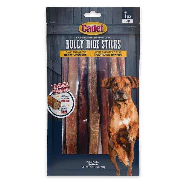 Photo of 7-Count Large Bully Hide Sticks All-Natural Dog Chews