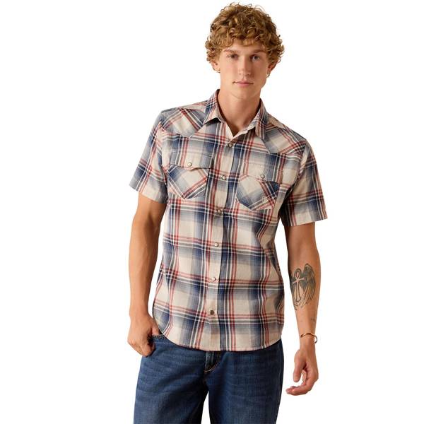 Photo of Men's Retro Haines Fitted Snap Shirt