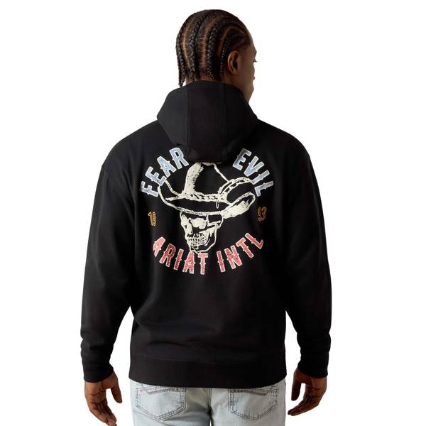 Photo of Men's Stitched Skull Hoodie
