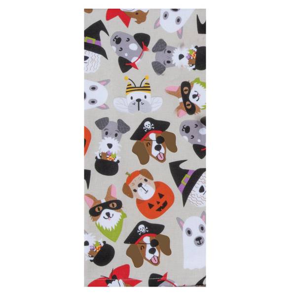 Photo of Halloween Dog Heads Terry Towel