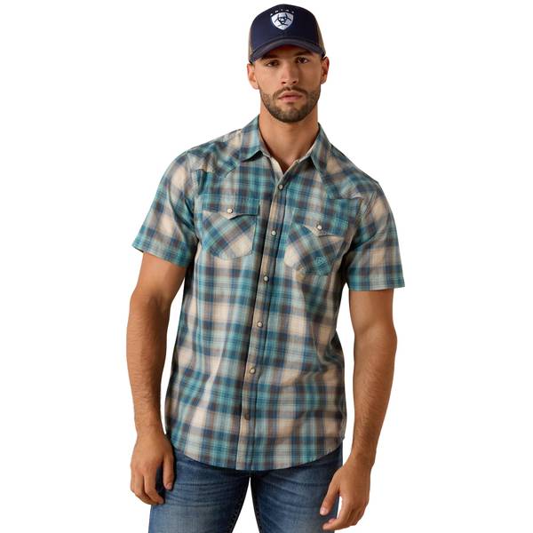 Photo of Men's Retro Halden Fitted Snap Shirt