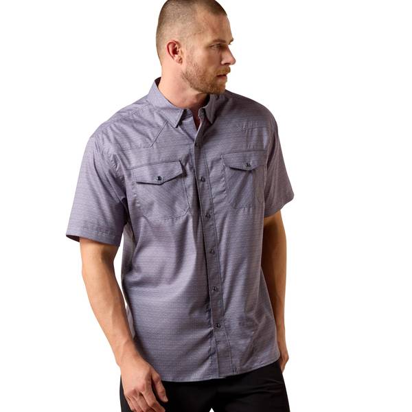 Photo of Men's Printed Western VentTEK Classic Fit Snap Shirt
