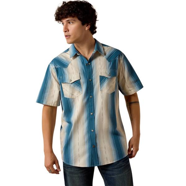 Photo of Men's Retro Hyland Fitted Snap Shirt