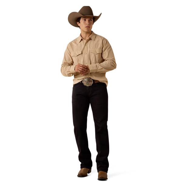 ARIAT Men's Retro Hyman Fitted Snap Shirt - 10073581-M | Blain's